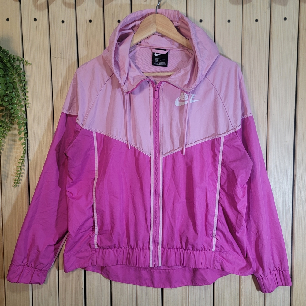 Nike Windbreaker Two-Tone Pink Jacket